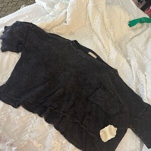Altar'd State Black Crop Top
